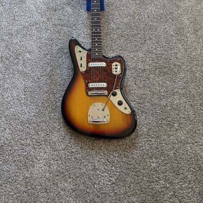 Squier Vintage Modified Jaguar with Rosewood Fretboard 2012 - 2017 - 3-Color Sunburst image 1