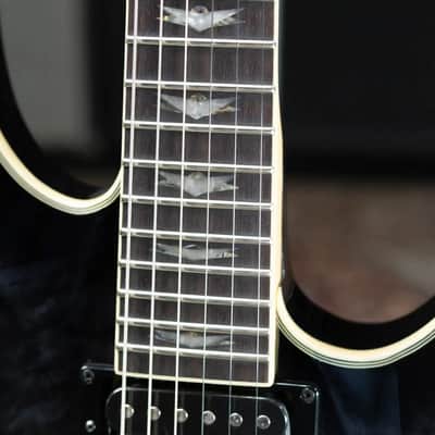 Schecter Omen Extreme-6 Electric Guitar - See Thru Black image 11