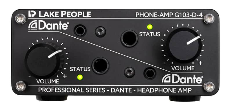 Lake People G103 Dante Network Headphone Amplifier image 1