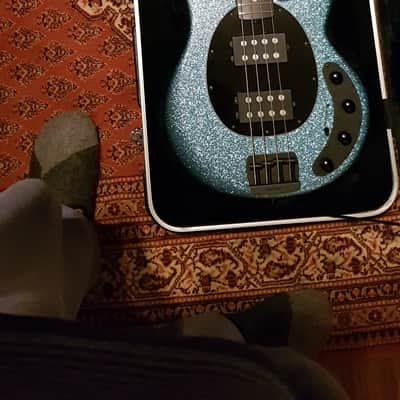 Ernie Ball Music Man StingRay Special 4 HH with Roasted Maple Fretboard 2018 - Present - Firemist Silver image 4