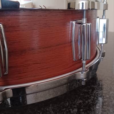 Tama RW-255 50th Limited Mastercraft Rosewood Reissue 14x5" Snare Drum 2024 - Present - Indian Rosewood SERIAL NO 16! image 4