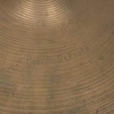 1960s Zildjian 15" A Hi Hat Cymbals 1220g 1437g image 5