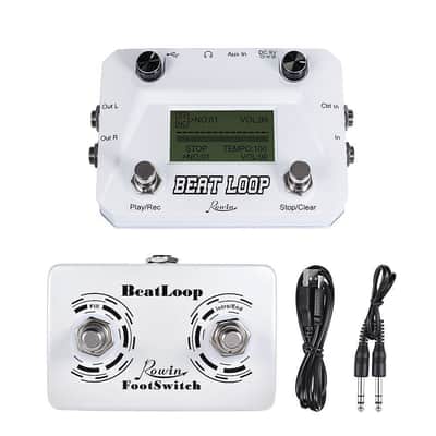 Rowin LBL-01 BEAT LOOP Drum Machine + 50 Minute Recording Looper +Tap Footswitch image 1
