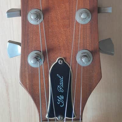 Gibson "The Paul" 1978 Natural Walnut with all original parts in original "chainsaw" case. Both in excellent condition image 5