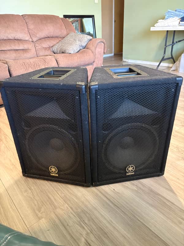 Yamaha BR12 500-Watt 2-Way 12" Passive Loudspeaker 2011 - Present - Black image 1