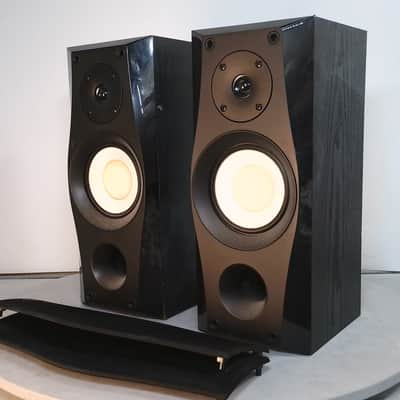 Onkyo SKF-580F Bookshelf Speakers Pair HiFi Stereo Home Audio image 2