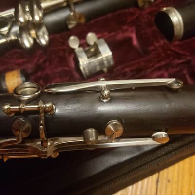 Crazy Cheap Buffet Crampon R13 Silver Bb Clarinet--New Valentino Upper, Black Leather Lower! image 16