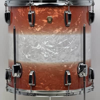 Ludwig 20/12/14/16" Classic Maple Two-Downbeat Outfit - Exclusive Fire Burst Pearl image 16