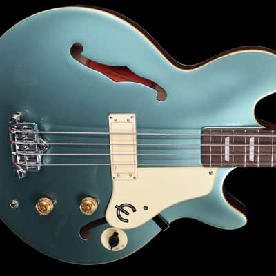 Epiphone Jack Casady Signature Bass - Faded Pelham Blue image 4