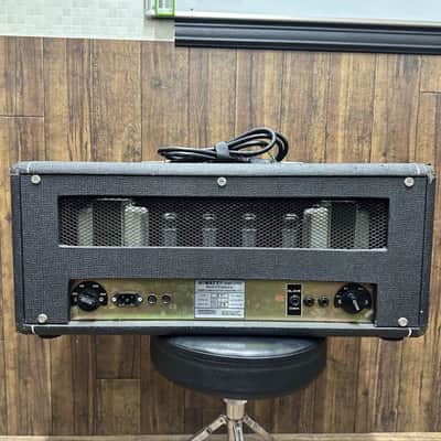 Hiwatt DR103 Custom 100 2-Channel 100-Watt Guitar Amp Head 1969 - 1984 - Black image 3
