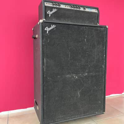 Fender Bassman 100 2-Channel 100-Watt Guitar Amp Head 1972 - 1976 - Silverface image 2