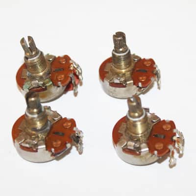 Vintage 1965 Gibson Control Potentiometers 500K Volume Tone Pots 1960's ES-335 image 1