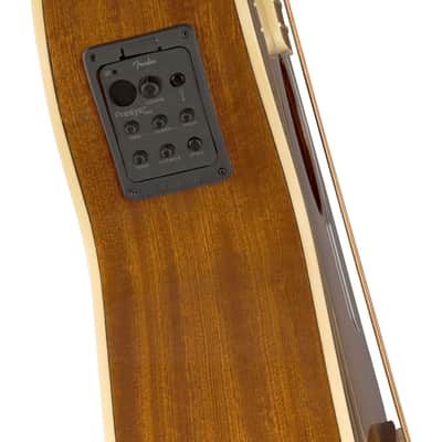 Fender Kingman Acoustic Bass; Shaded Edge Burst image 6