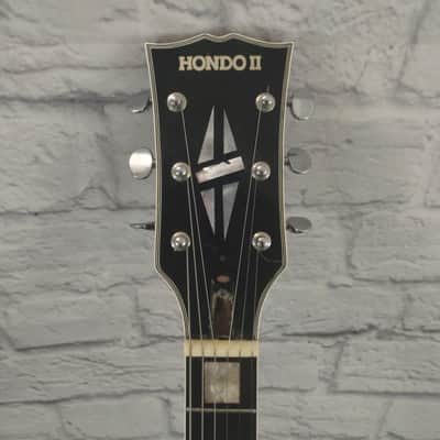 Hondo  70's Les Paul Custom W/Upgraded pickups Electric Guitar image 3