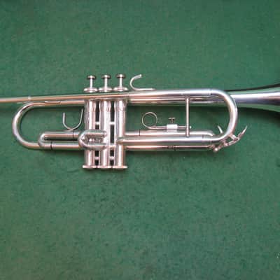 Accord by Blessing 1035 Intermediate Silver Trumpet USA - Reconditioned - Case & Blessing 7C MP image 8
