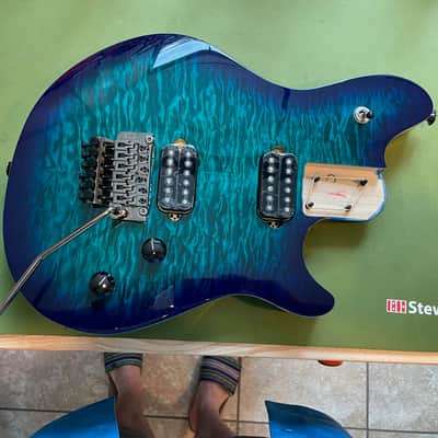Loaded EVH Wolfgang Standard Body, HH Floyd Rose, Quilt Maple Chlorine Burst image 1