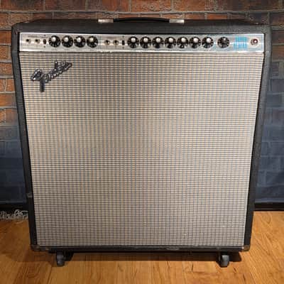 Vintage 1977 Fender Super Reverb 2-Channel 40-Watt 4x10" Guitar Combo Silverface w/ Footswitch image 1