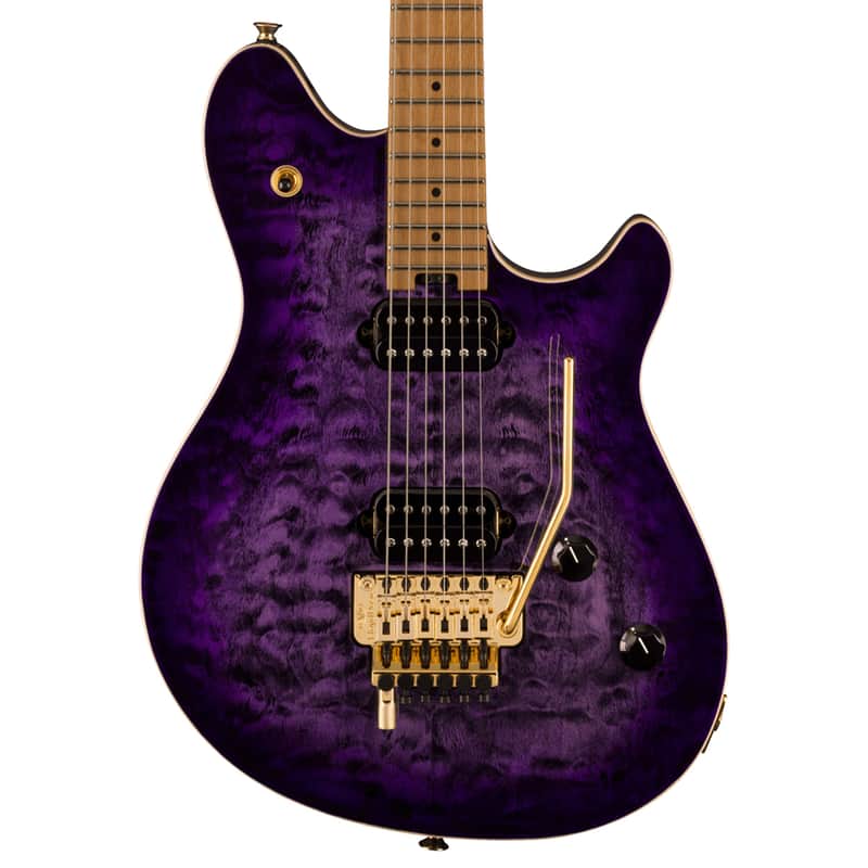 EVH Wolfgang Special QM Electric Guitar - Purple Burst image 1