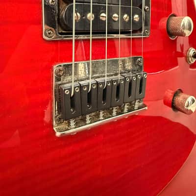 Fender Special Edition Set-Neck Custom Telecaster HH FMT 2003 - Black Cherry Burst image 7