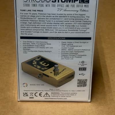 Peterson Strobo Stomp LE 2022 - Ser. #3 valuable collectable image 1