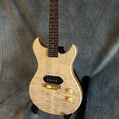 96 art Solid Body Set Neck Doublecut Jr Mahogany and Maple Guitar - Custom Handmade image 2