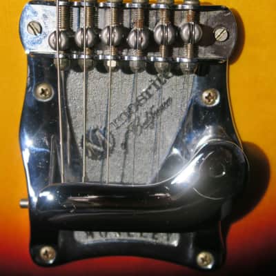 Mosrite Gospel 1999 Sunburst Kurt Cobain Nirvana Guitar + Hardshell Case image 9