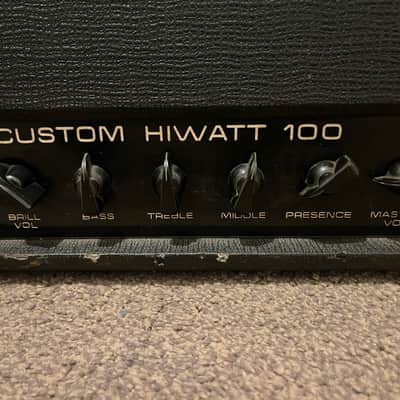 1971 Hiwatt Custom 100 DR103 - Hylight Era image 3