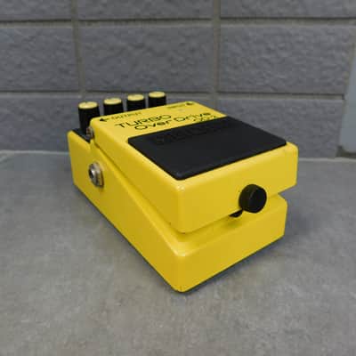 Boss OD-2 Turbo OverDrive Black Label 1987 - Yellow image 2