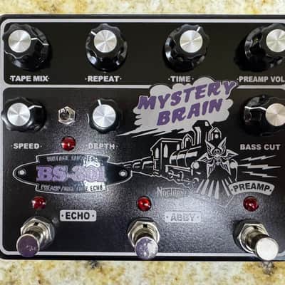 Nocturne Mystery Brain BS-301 Preamp & Tape Echo 2023 Black image 1