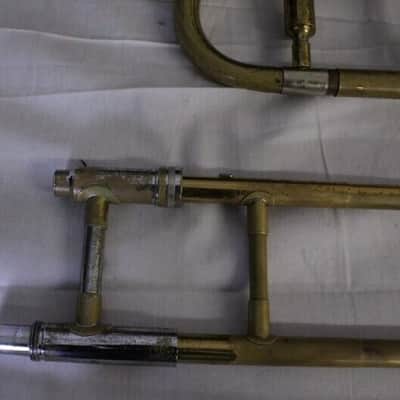 Blessing Scholastic Trombone with Case & Mouthpiece. Made in USA. Good condition image 11