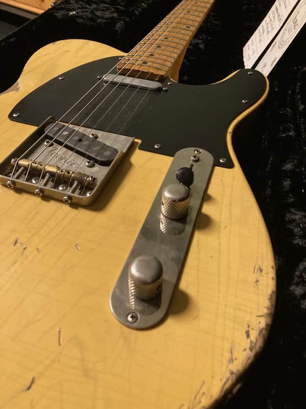 Iconic Guitars USA Tamarack Blackguard Telecaster - Super rare! Tamarack Blackguard Telecaster 2024 - Butterscotch