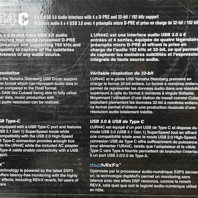 Steinberg UR44C USB Audio Interface image 4