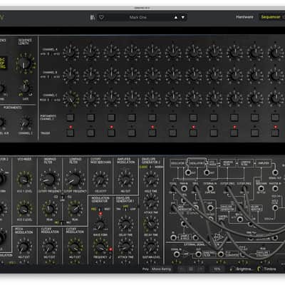 Arturia Korg MS-20 V Analog Synthesizer Virtual Instrument Software image 2