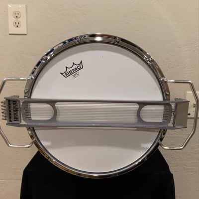 ~WOW!~ Mapex Quantum Mark II Classic 12x14 Marching Snare Drum in Silver Diamond Dazzle (Rm 4) image 9
