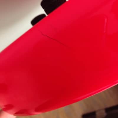 Kramer Spector P/J Style Bass 80's Hot Pink image 14