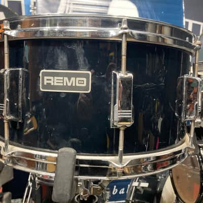 Terry Bozzio's Remo 1980s- 7x14" Quadura Snare Drum, Signed! image 18