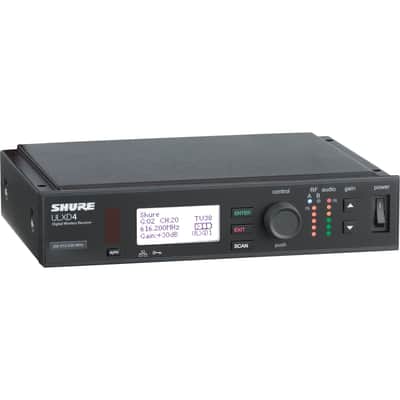 Shure ULXD4 Digital Wireless Receiver, J50A: 572 - 616MHz image 1