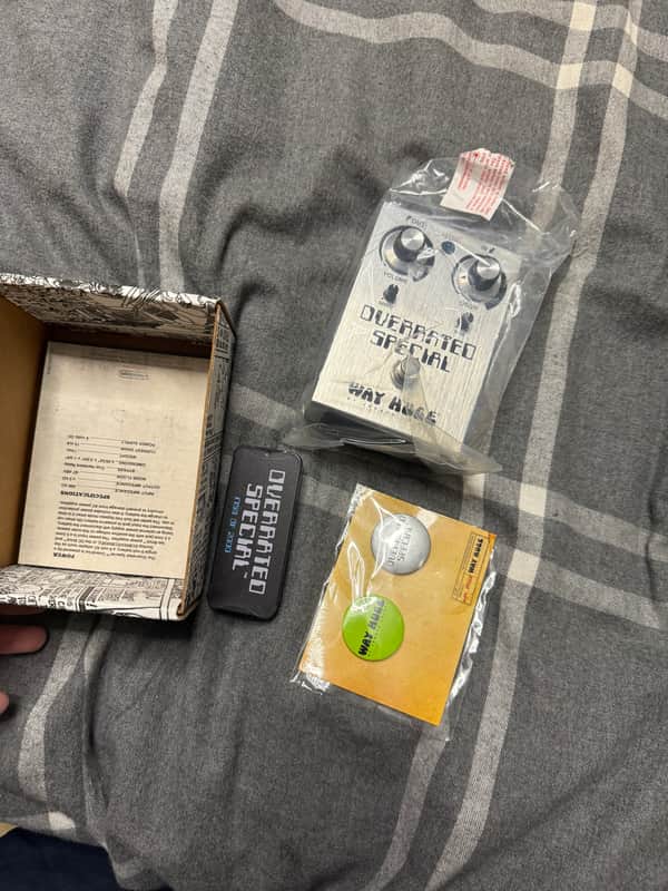 ギター WAY HUGE OVERRATED SPECIAL WHE208M Way Huge WHE208 Overrated Special Overdrive | Reverb