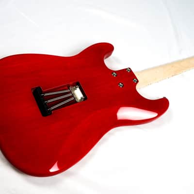 Swisher Handmade 1954 S-Style Electric Guitar 2023 - Fiesta Red image 9