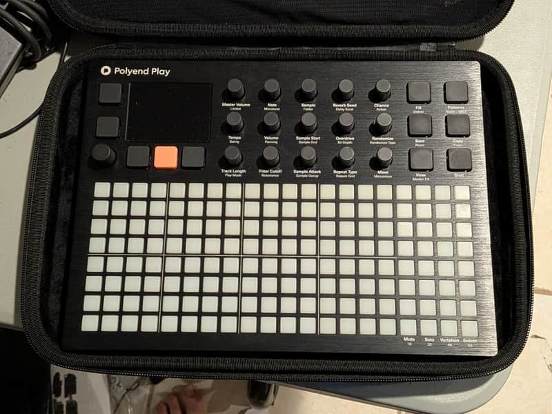 Polyend Play Sample-Based MIDI Groovebox 2022 - Present - Black image 1