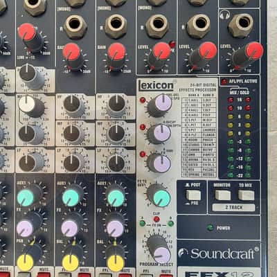 Soundcraft EFX12 mixer 16 channel image 8