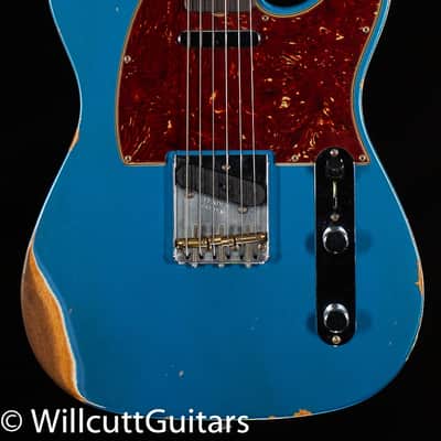 Fender Custom Shop 1964 Telecaster Relic Aged Lake Placid Blue (623) image 3