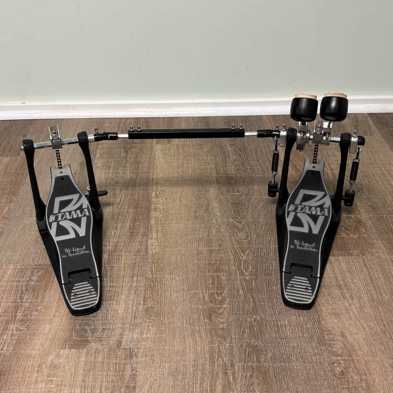 Tama Iron Cobra Jr Power Glide Double Bass Drum Pedal 2010s - Black/Chrome image 1