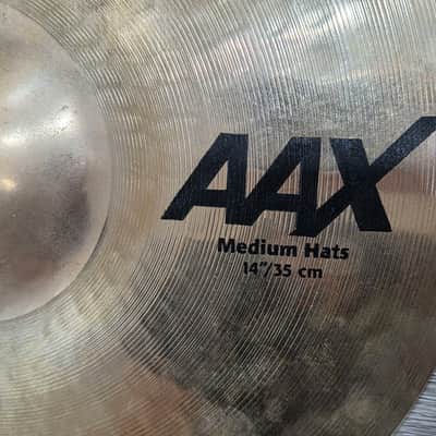 Sabian 14" AAX Medium Hi-Hat Cymbals (Pair) (Gorgeous!) image 5