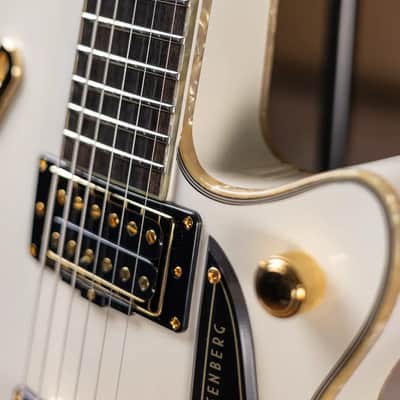Duesenberg Fantom A Electric Guitar - Aged White with Hardshell Case - Demo image 20