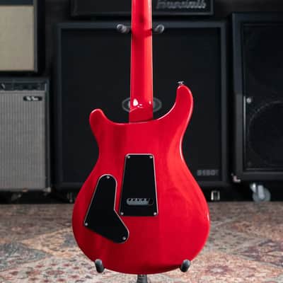 PRS SE Custom 24-08 Electric Guitar - Charcoal Cherry Burst with Gig Bag image 7