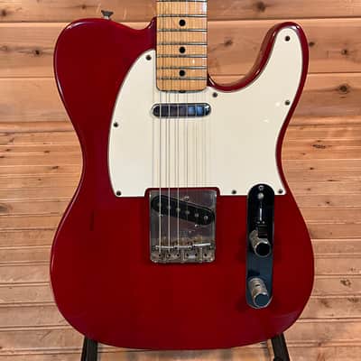 Fender 1980-1981 Standard Telecaster Electric Guitar USED - Red image 1