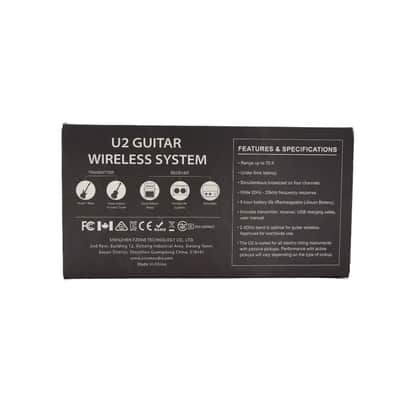 XVIVE U2 Guitar Wireless System (Carbon Fiber) image 5