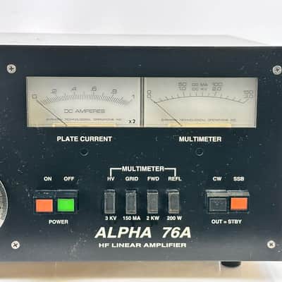 ETO ALPHA 76A Self-contained High Frequency Linear Power Amplifier image 5