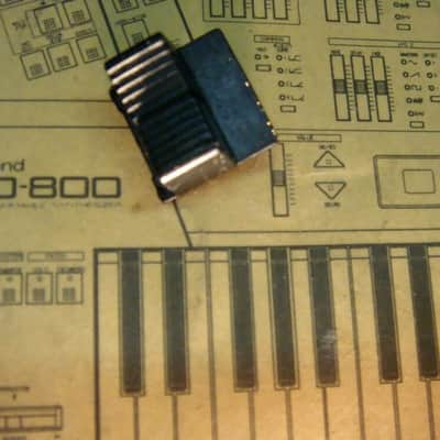 Original ROLAND JD800 JD-800 edit slider + cap cover button Good cond
